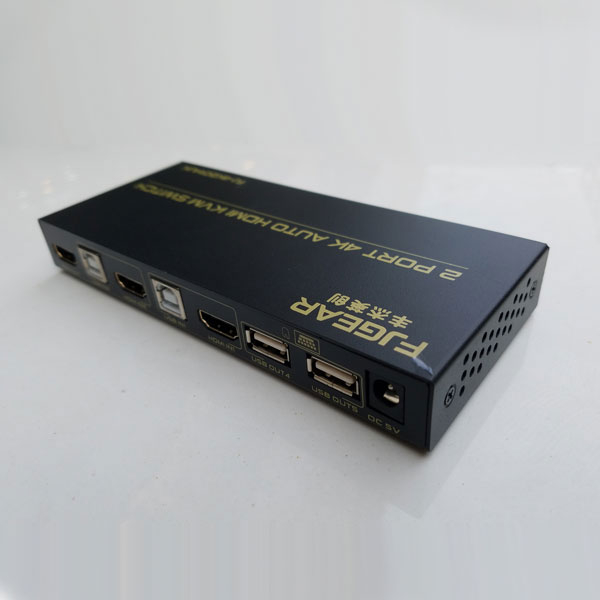 سویچ دو پورت KVM مدل Fj-4K201HU