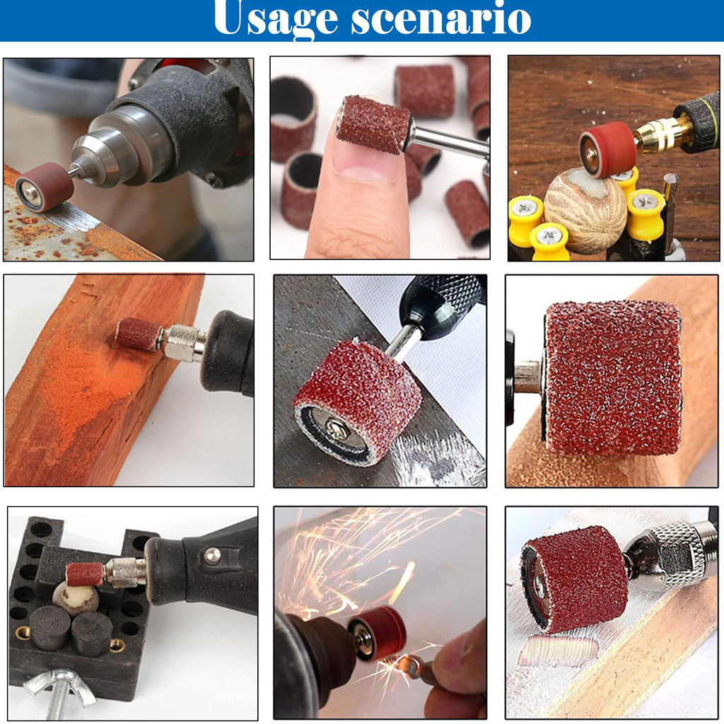 سنباده حلقوی کد jt-132 مجموعه 132 عددی