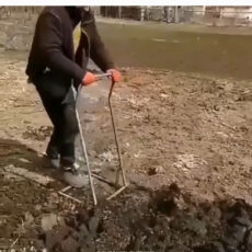 شخم زن دستی مدل Rus