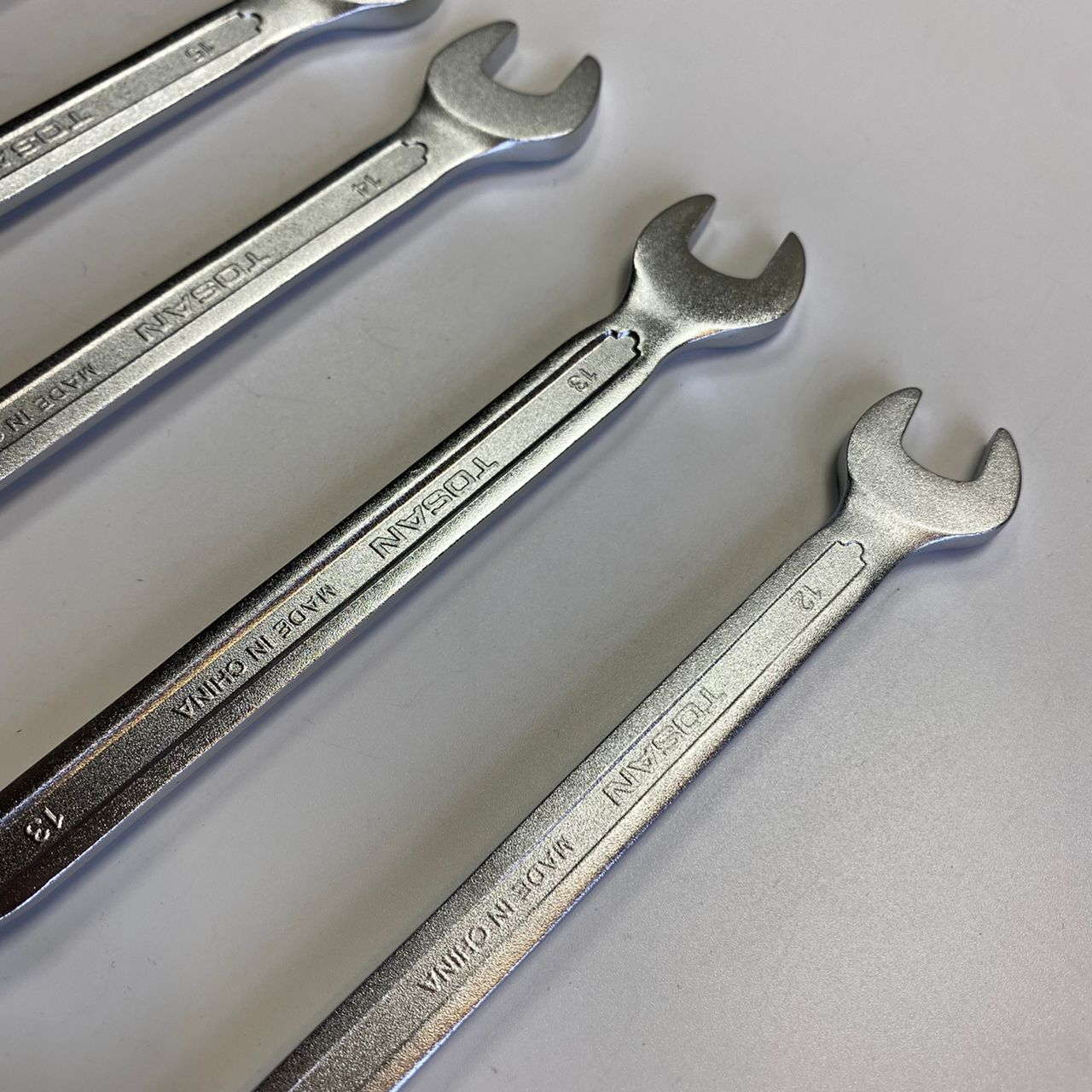 آچار یکسر تخت و یکسر رینگی توسن مدل T101-S12 مجموعه 12 عددی