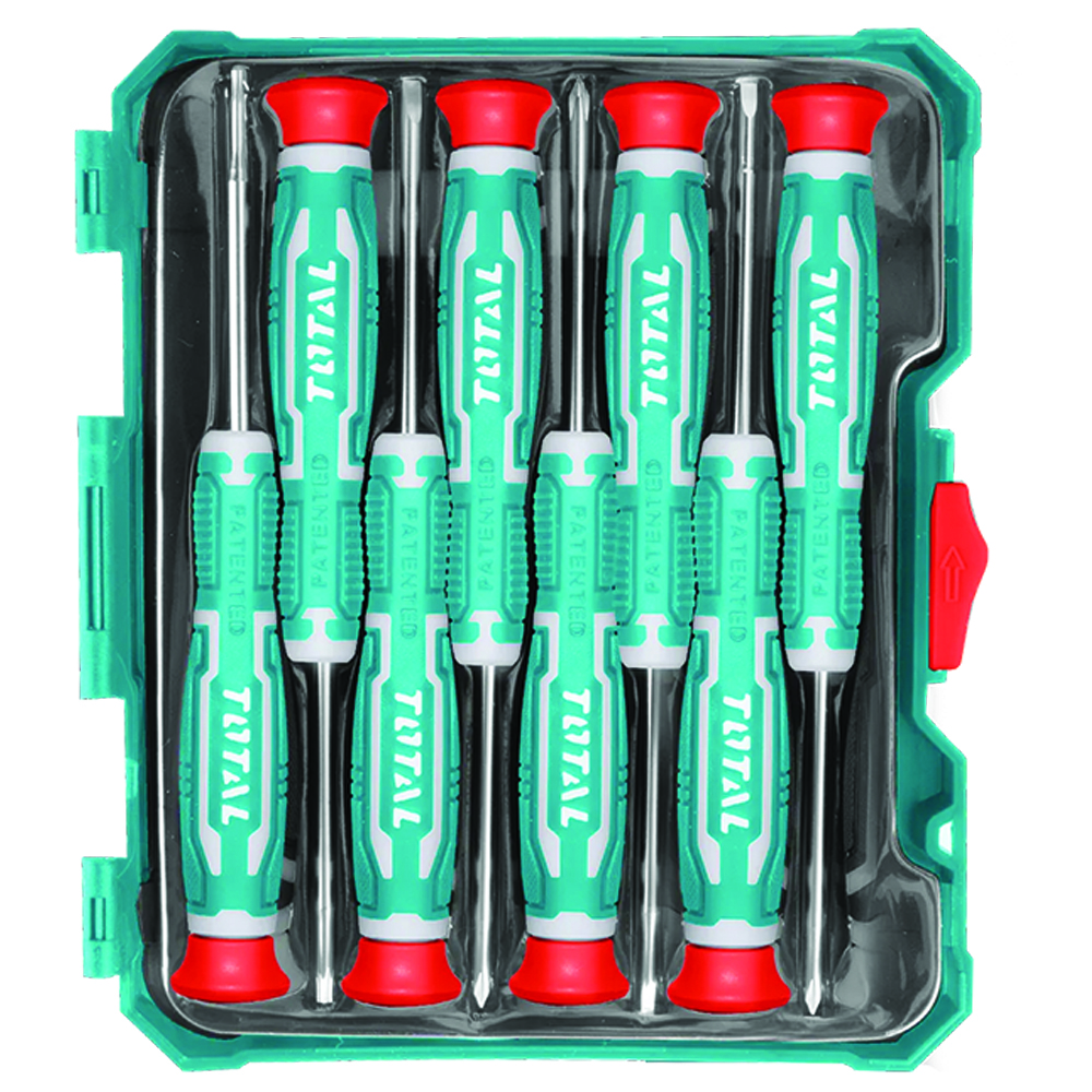 پیچ گوشتی ساعتی توتال مدل THT250826 مجموعه 8 عددی