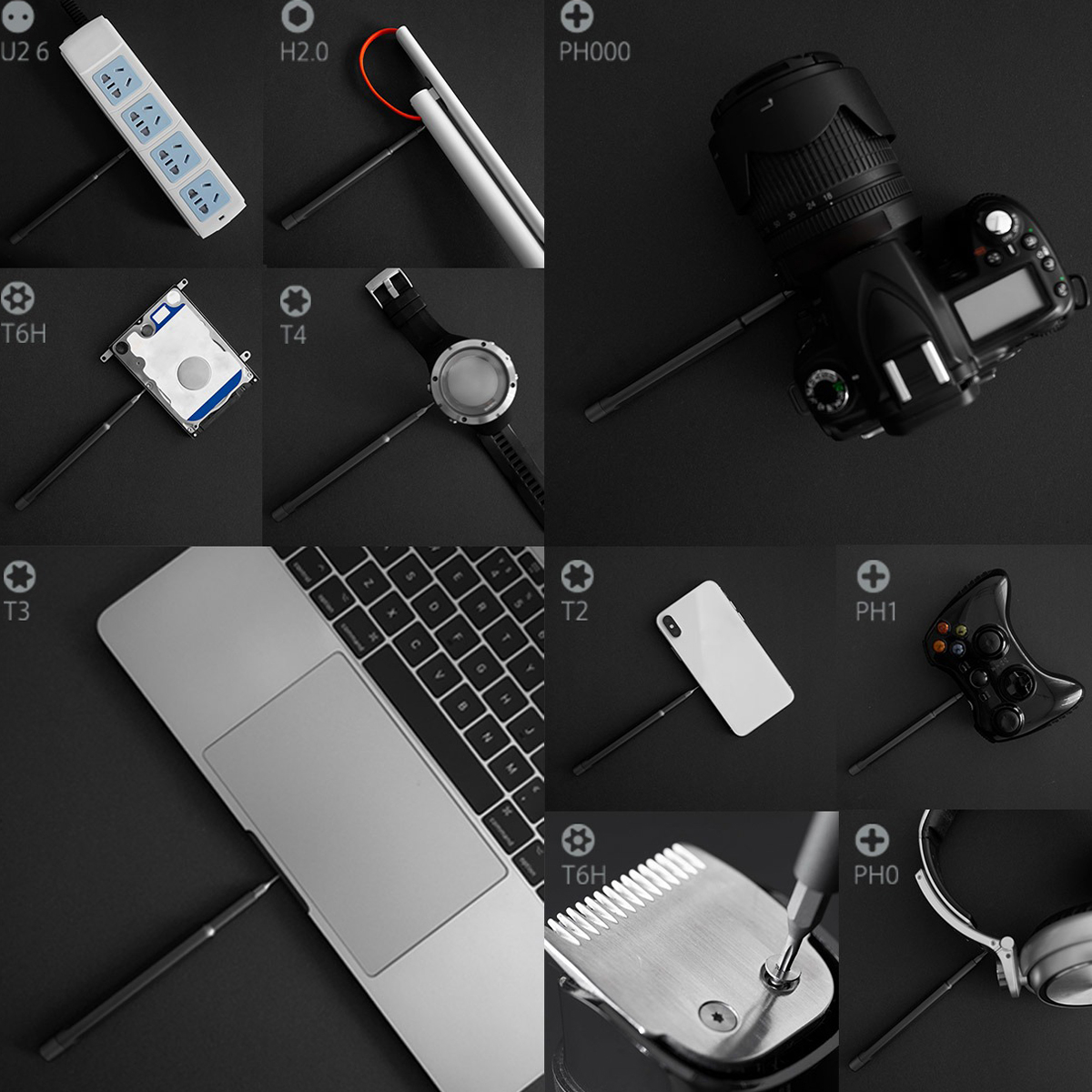 پیچ گوشتی دستی شیائومی مدل Mi Precision Screwdriver Kit مجموعه 24 عددی