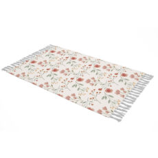 شال مبل مدل گل دار کد F2SH1074 سایز 100×180 سانتی متر