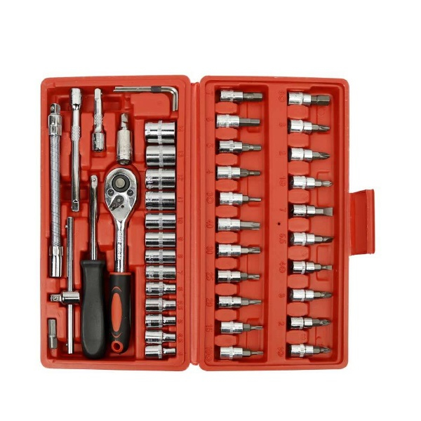 مجموعه 46 عددی آچار بکس و دسته بکس  مدل CR-V