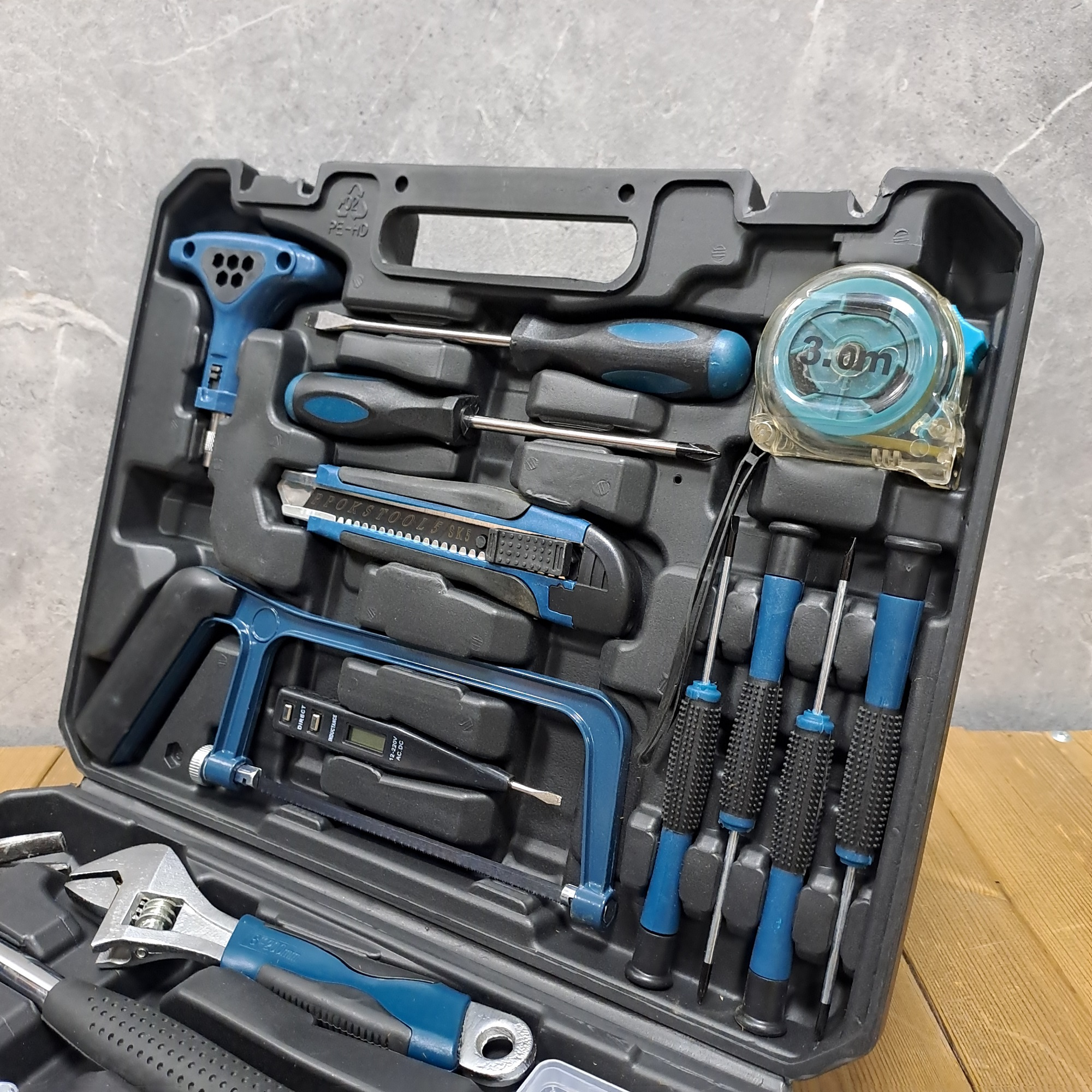 مجموعه 46 عددی ابزار دستی باس مدل  LIFE_STYLE