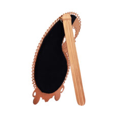 آینه مسی الماس تراش مدل بته جقه کد 25