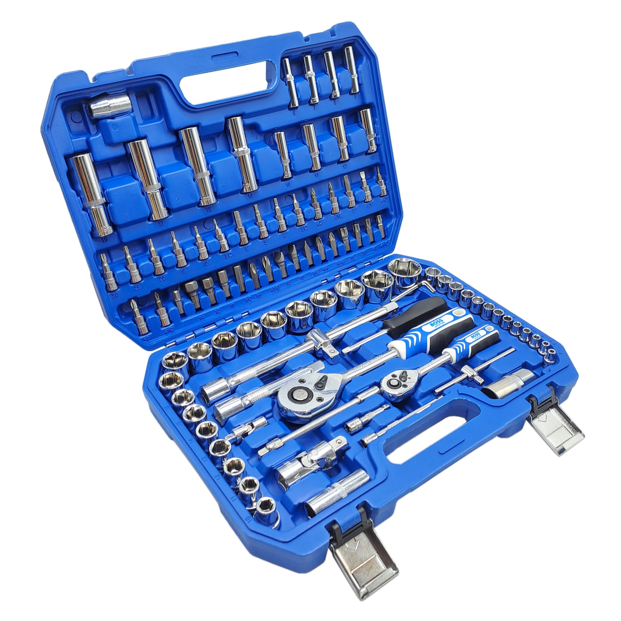 آچار بکس صنعتی باس مدل 94S مجموعه 94 عددی