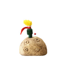 مجسمه چوبی مدل شازده کوچولو روی سیاره