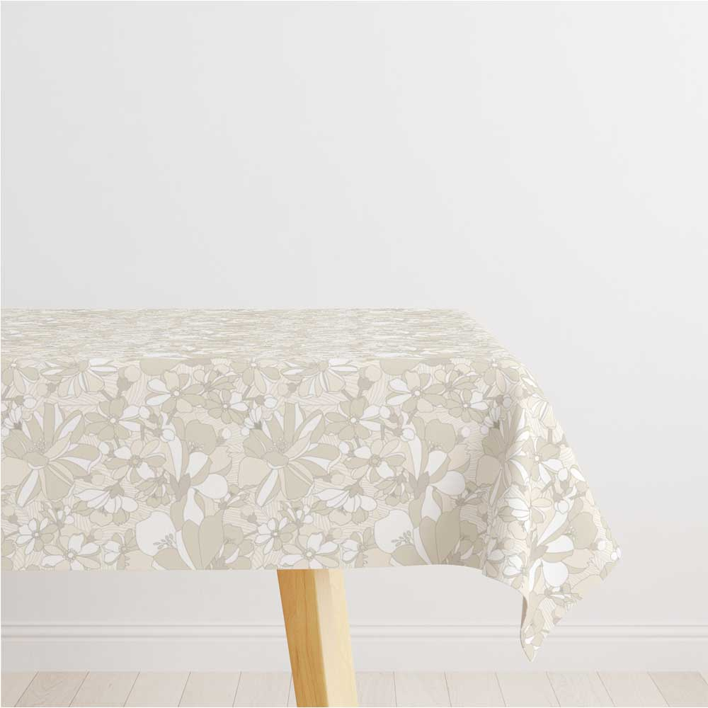 رومیزی مدل 6 گلدار شش نفره کد F2RO1062