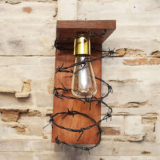 لوستر دیواری چوبی کد 05