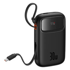 پاوربانک 30 وات بیسوس مدل QPow2 ظرفیت 20000 میلی آمپر ساعت