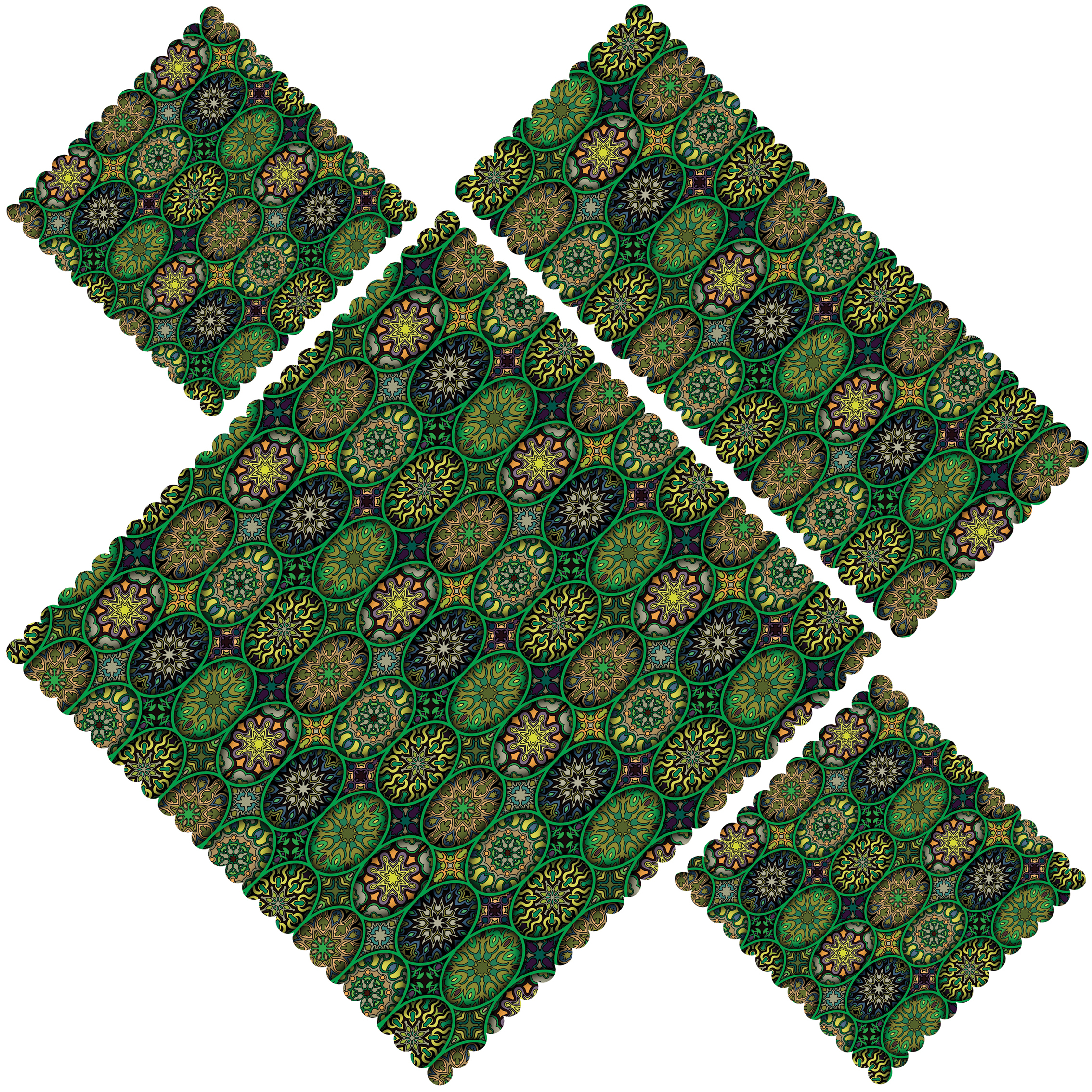 ست رومیزی 4 تکه مدل S31-42529