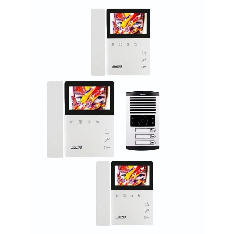 دربازکن تصویری الکتروپیک مدل FD/1086/3/897x3-white