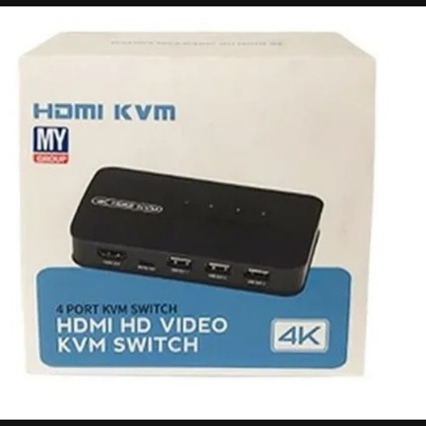 سوییچ 4 پورت KVM HDMI ایفورتج مدل HK401