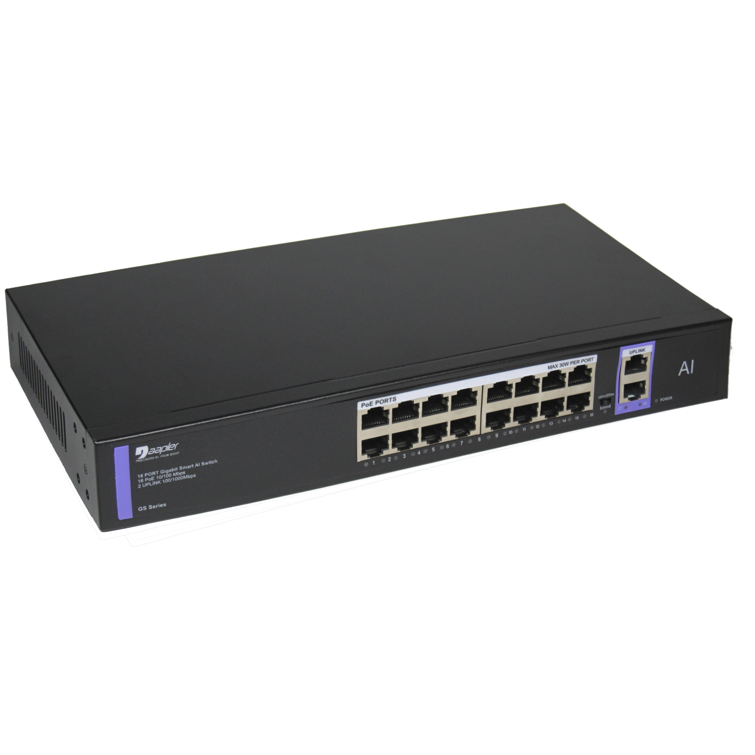 سوئیچ 16 پورت POE داپلر مدل GS162