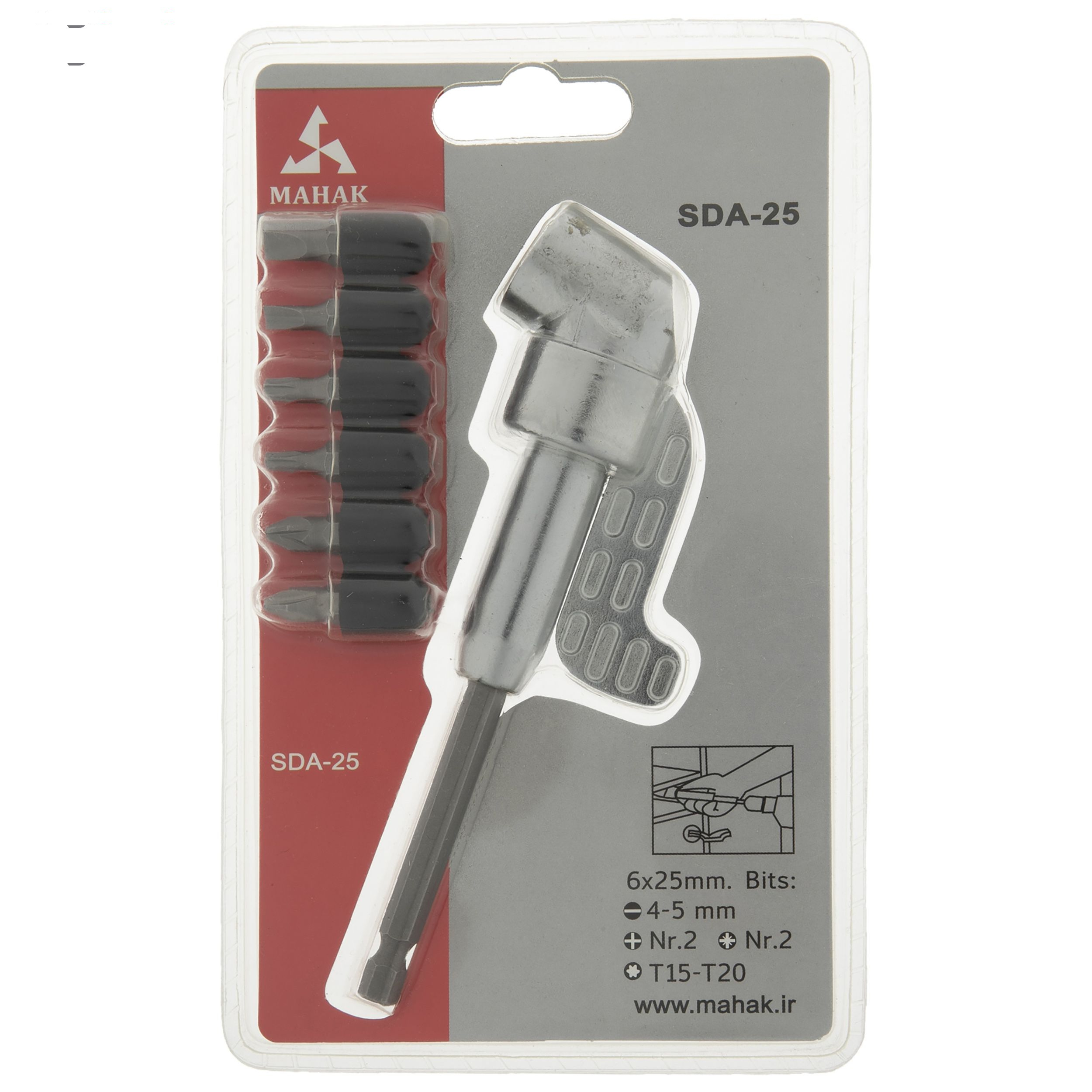 رابط سری پیچ گوشتی محک مدل SDA-25