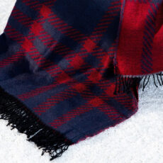 شال مبل و تخت مادام کوکو مدل Katriane Kirmizi سایز 170x130 سانتی متر