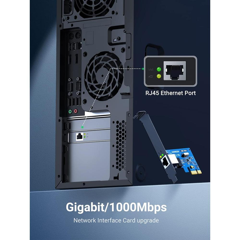 کارت شبکه PCIE یوگرین مدل US230 - 30771