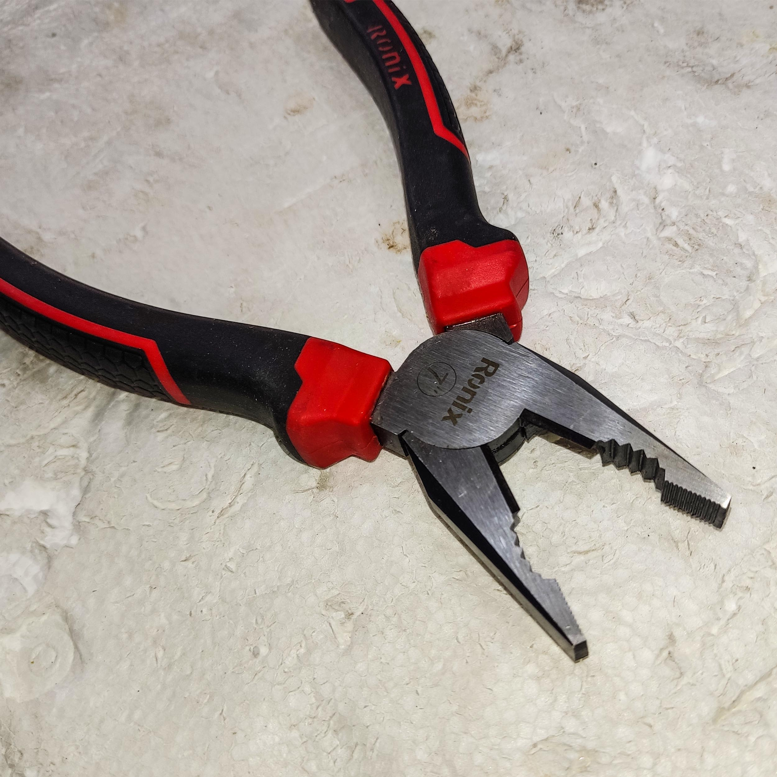 انبر دست و سیم چین و دم باریک رونیکس مدل RH-1358 مجموعه 3 عددی