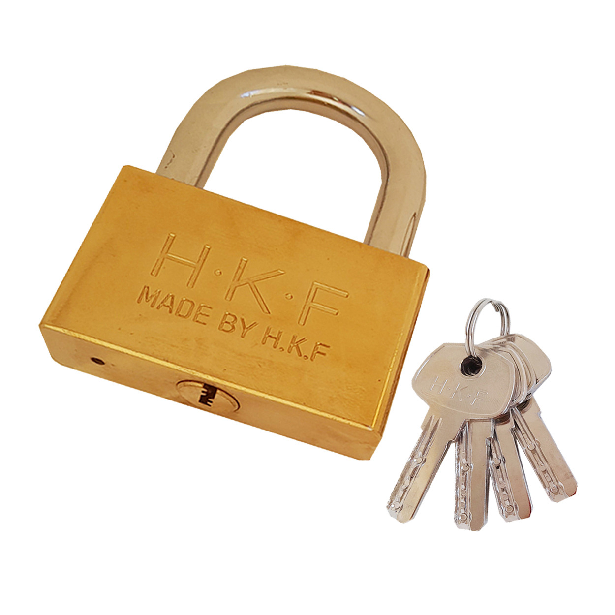 قفل آویز اچ کی اف مدل MOON - 007