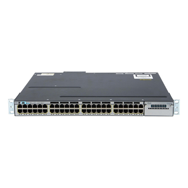 سوئیچ شبکه سیسکو مدل WS-C3750X-48P-S