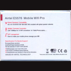 مودم همراه 4G ایرتل مدل E5576 MOBILE WIFI PRO