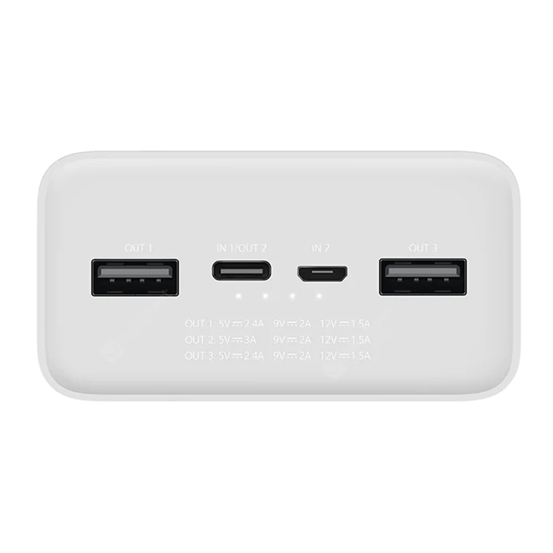 پاوربانک شیائومی مدل Mi PB3018ZM ظرفیت 30000 میلی آمپر ساعت