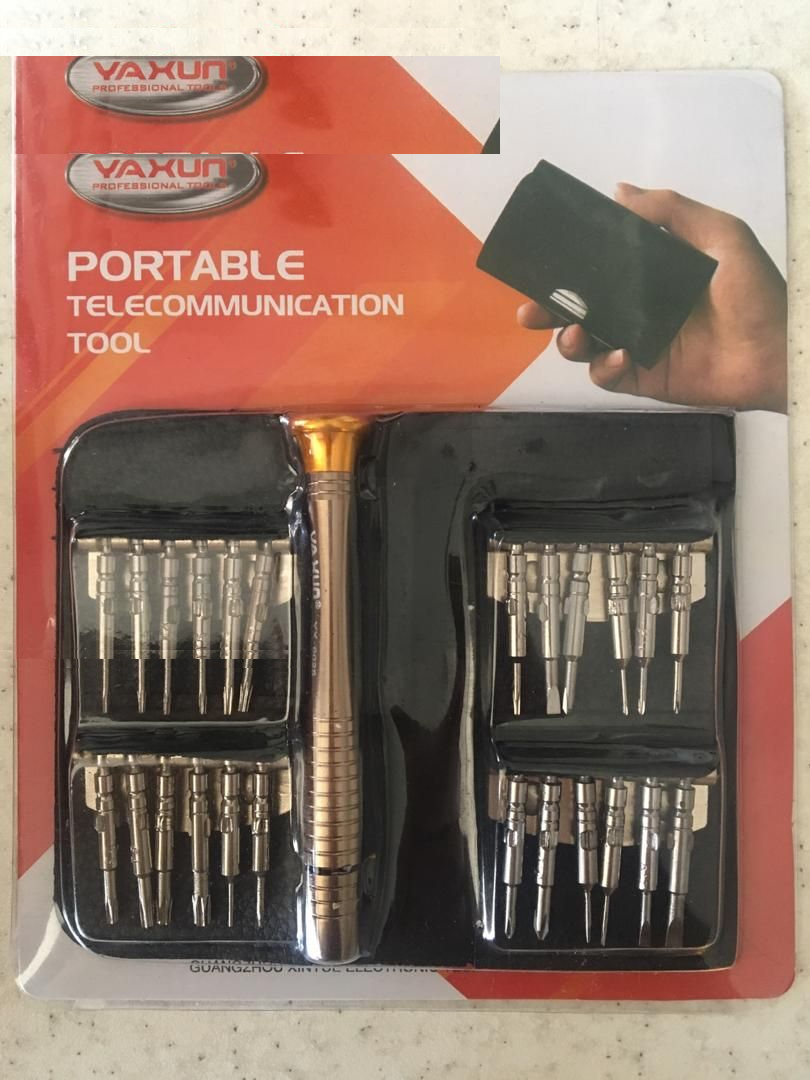 مجموعه 25 عددی سری پیچ گوشتی یاکسون مدل YAXUN YX-6025