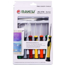 مجموعه 6 عددی پیچ گوشتی باکو مدل BK-8700 به همراه پنس