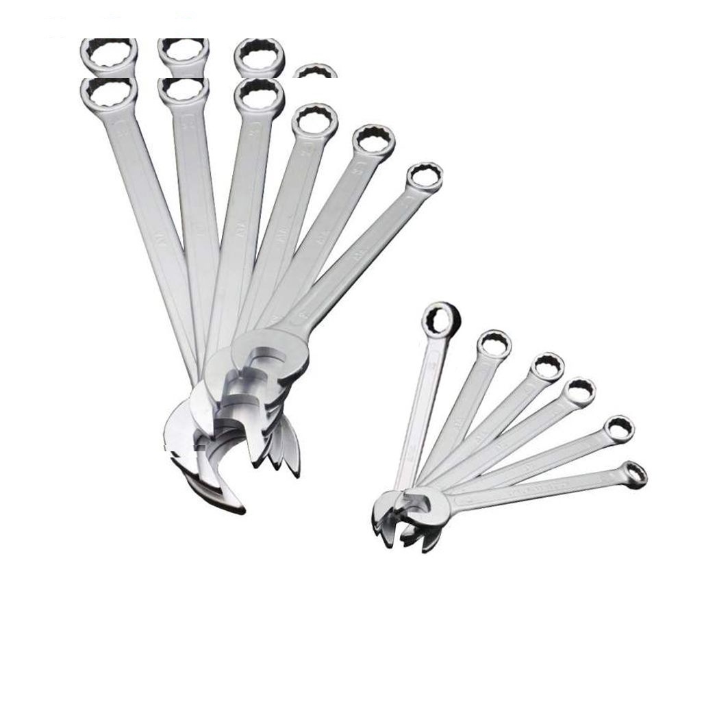 مجموعه 12 عددی آچار یکسر تخت یکسر رینگی آتا مدل BX1200