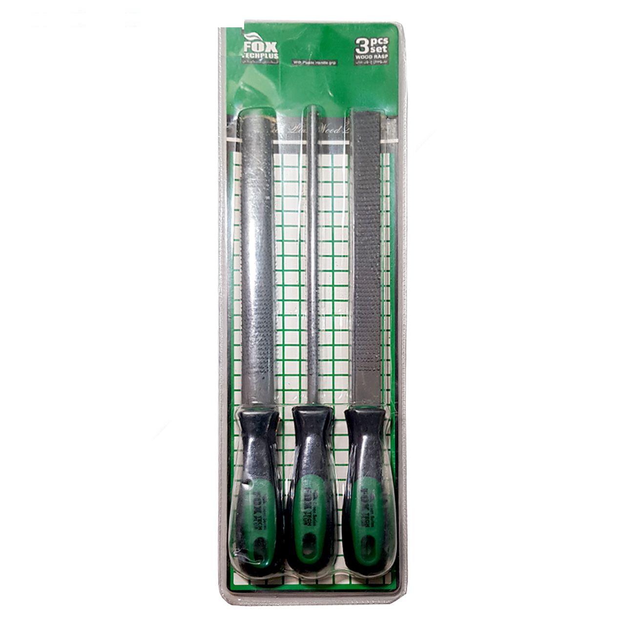 مجموعه 3 عددی سوهان چوب فوکس مدل S-112