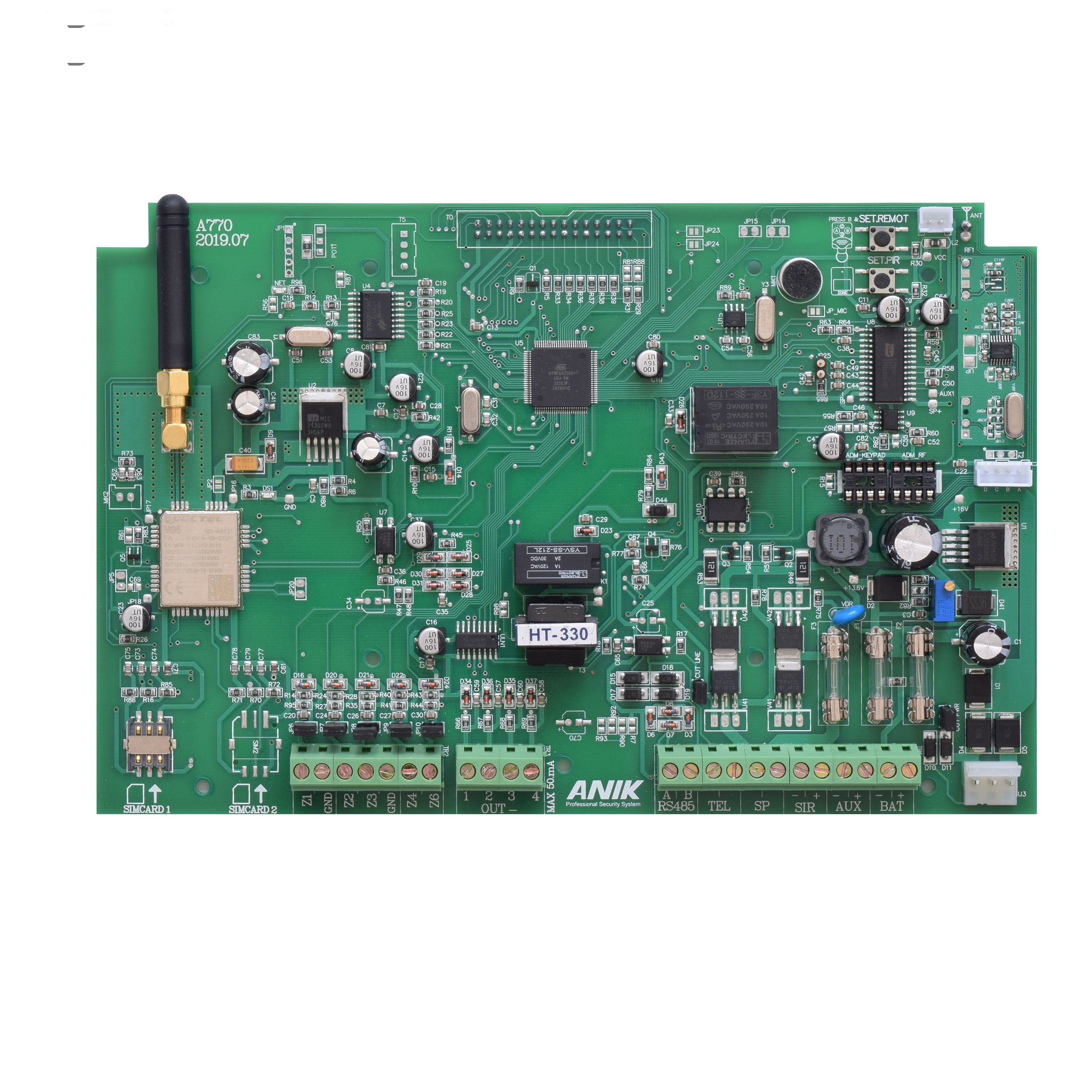 دزدگیر اماکن آنیک مدل A670