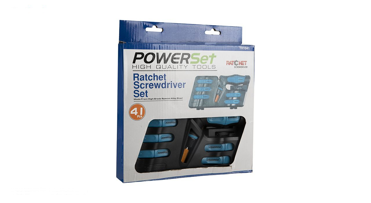 مجموعه 41 عددی پیچ گوشتی و سری پیچ گوشتی پاورست مدل TH1041