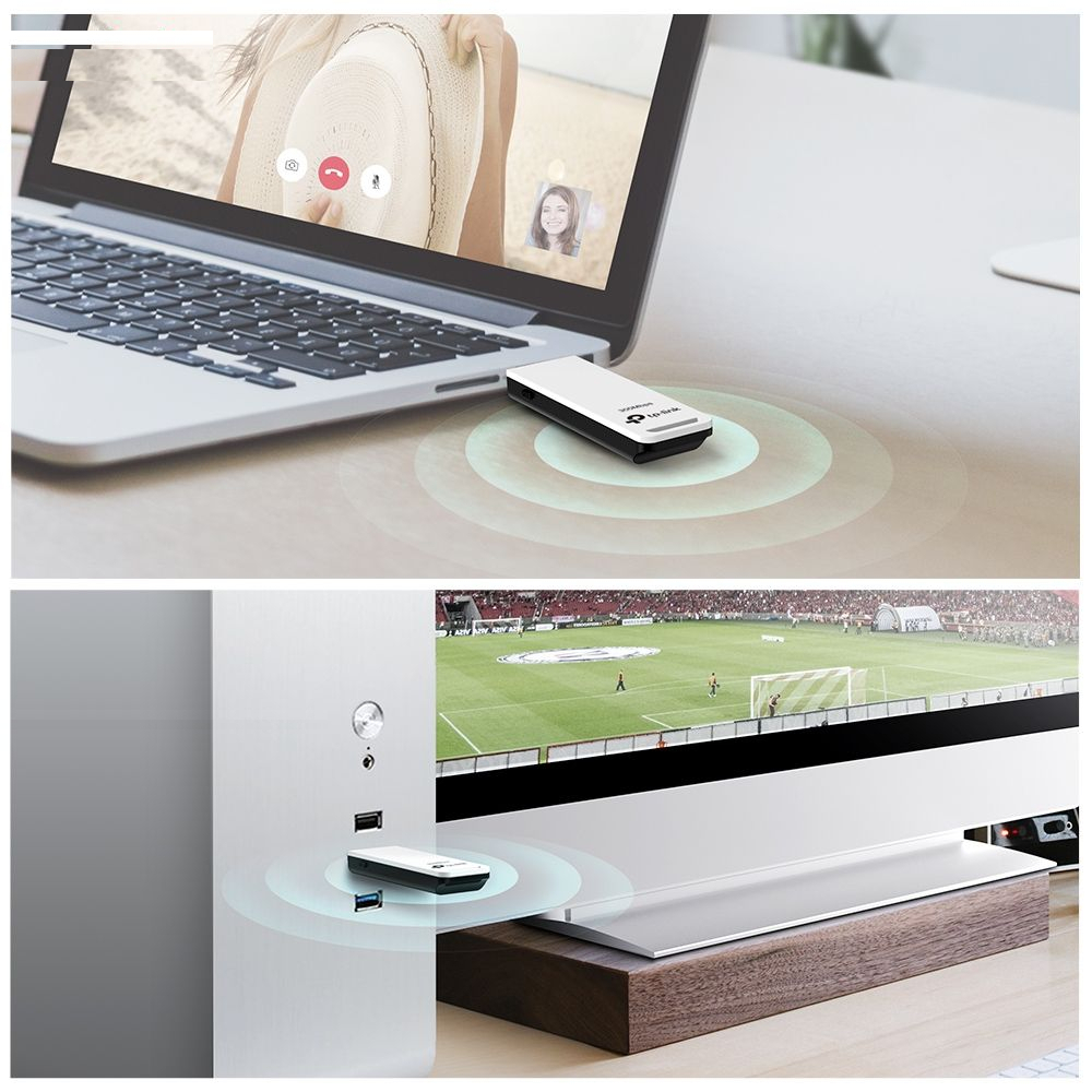 کارت شبکه USB تی پی-لینک مدل TL-WN821N V6