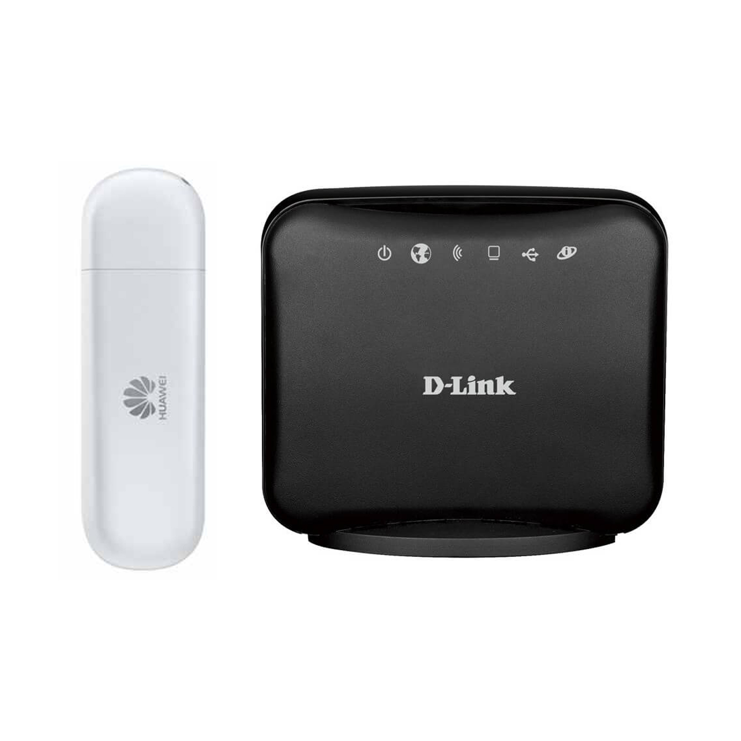 مودم 3G هوآوی مدل E303 به همراه روتر دی لینک مدل DWR-111