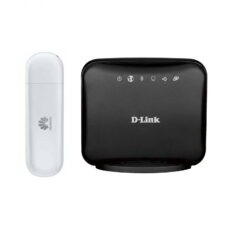 مودم 3G هوآوی مدل E303 به همراه روتر دی لینک مدل DWR-111