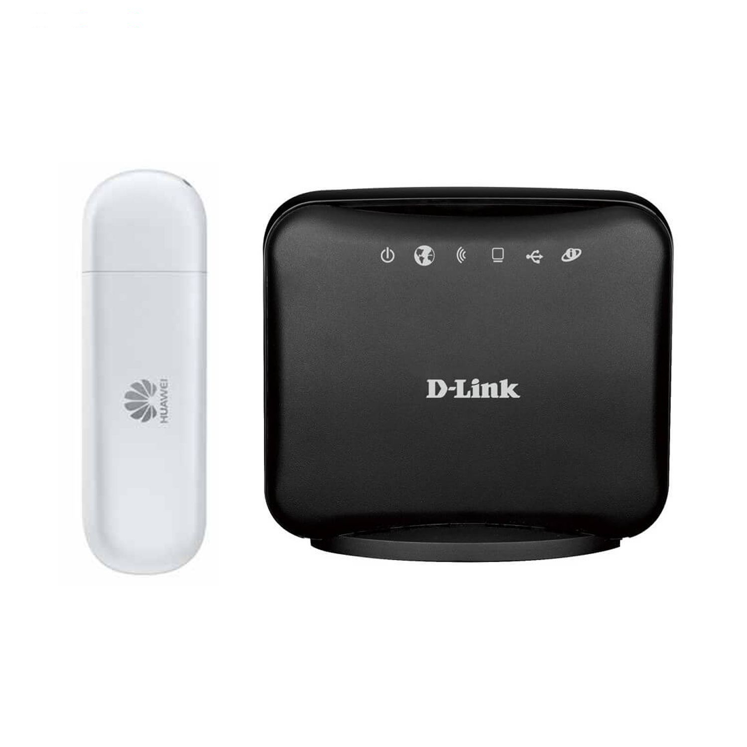 مودم 3G هوآوی مدل E303 به همراه روتر دی لینک مدل DWR-111