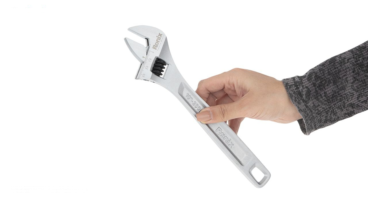آچار فرانسه رونیکس مدل RH-2403 سایز 10 اینچ