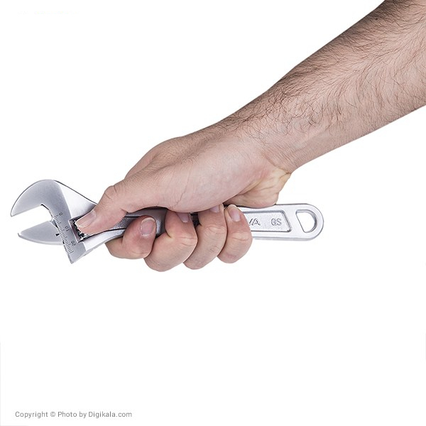 آچار فرانسه نووا مدل NTA 3002 سایز 8 اینچ