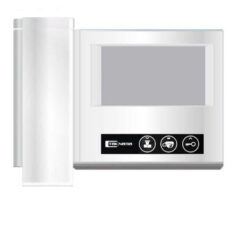 درب بازکن تصویری تک نما مدل D43M-3V مجموعه 4 عددی