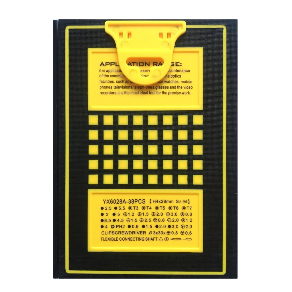 مجموعه 38 عددی سری پیچ گوشتی یاکسون مدل YX-6028