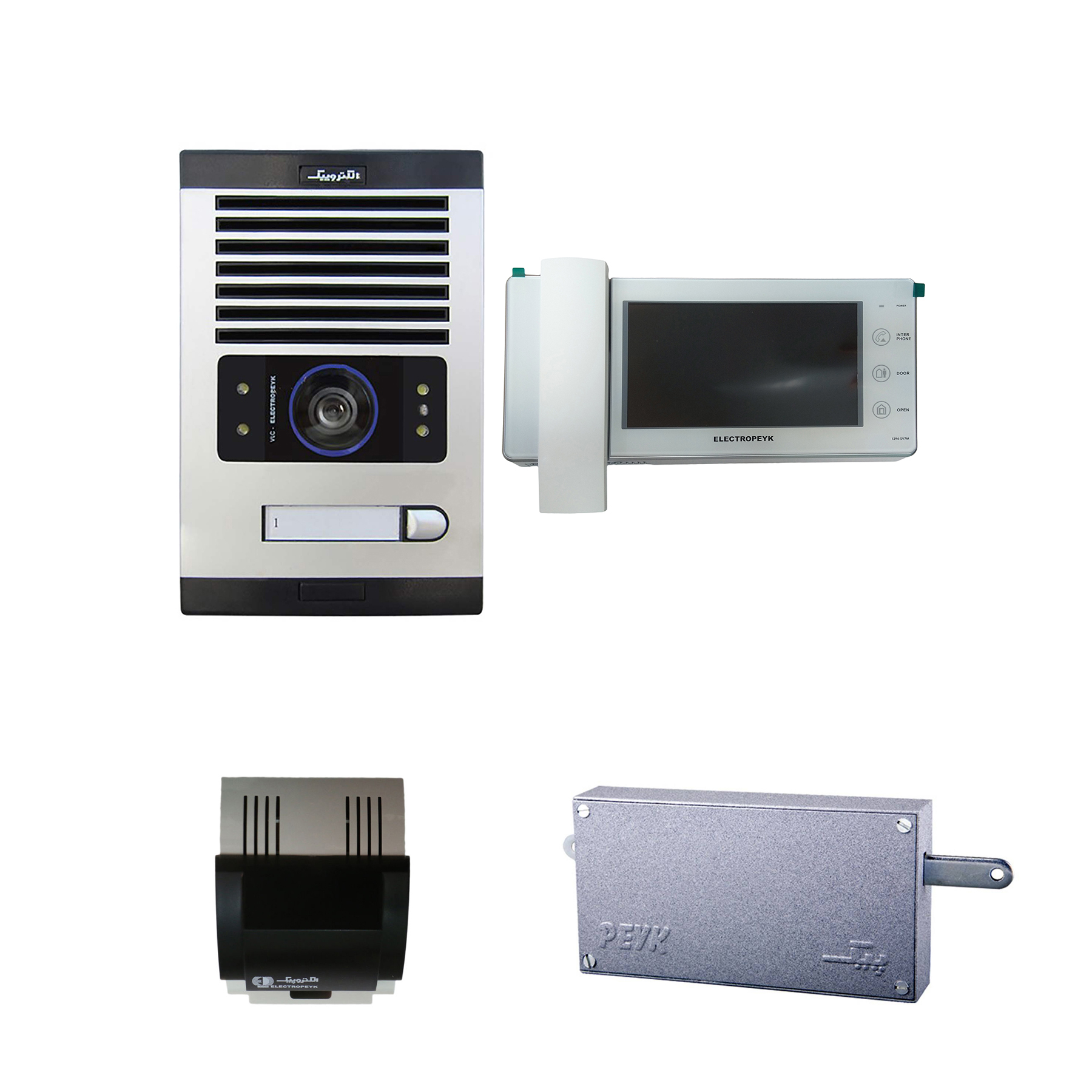 دربازکن تصویری الکتروپیک مدل 1294 / 1086 مجموعه 4 عددی