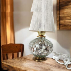 آباژور مدل شیشه و صدف