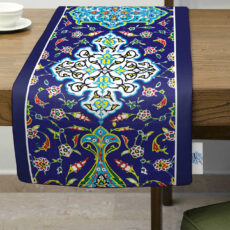 ست رومیزی 4 تکه شمسه نگار کد Tr567DR4