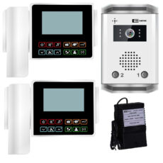 درب بازکن تصویری تک نما مدل C43-2V مجموعه 3 عددی