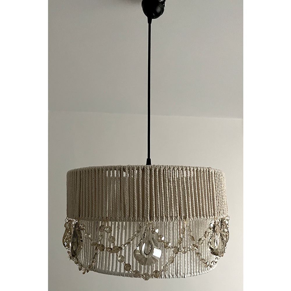 لوستر مدل کریستال مراکشی دوطبقه کد 5020