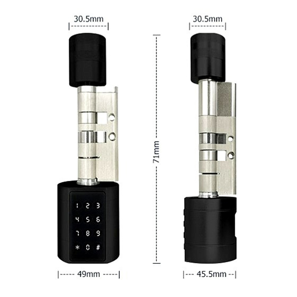 سیلندر قفل هوشمند مدل TTLock 75-100mm