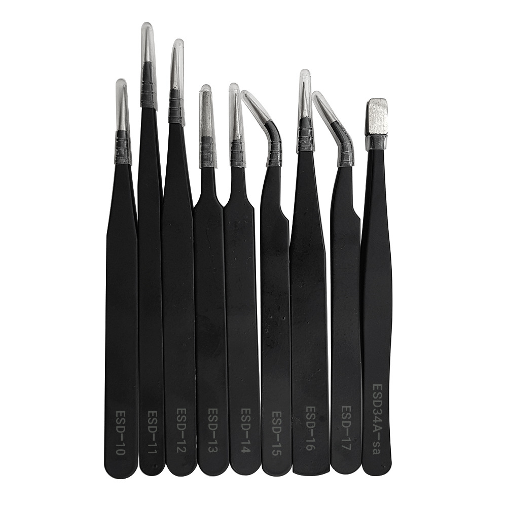 انبر پنس ای اس دی مدل E-654 مجموعه 9 عددی