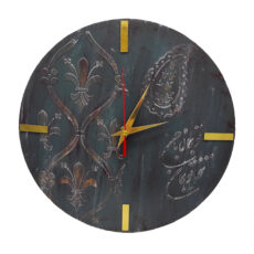 ساعت دیواری مدل چوبی پتینه کد 30