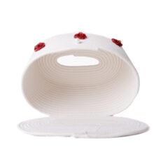 ست سطل و دستمال مدل رز